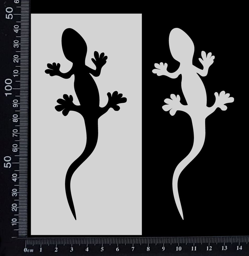 Lizard - Stencil - 75mm x 150mm