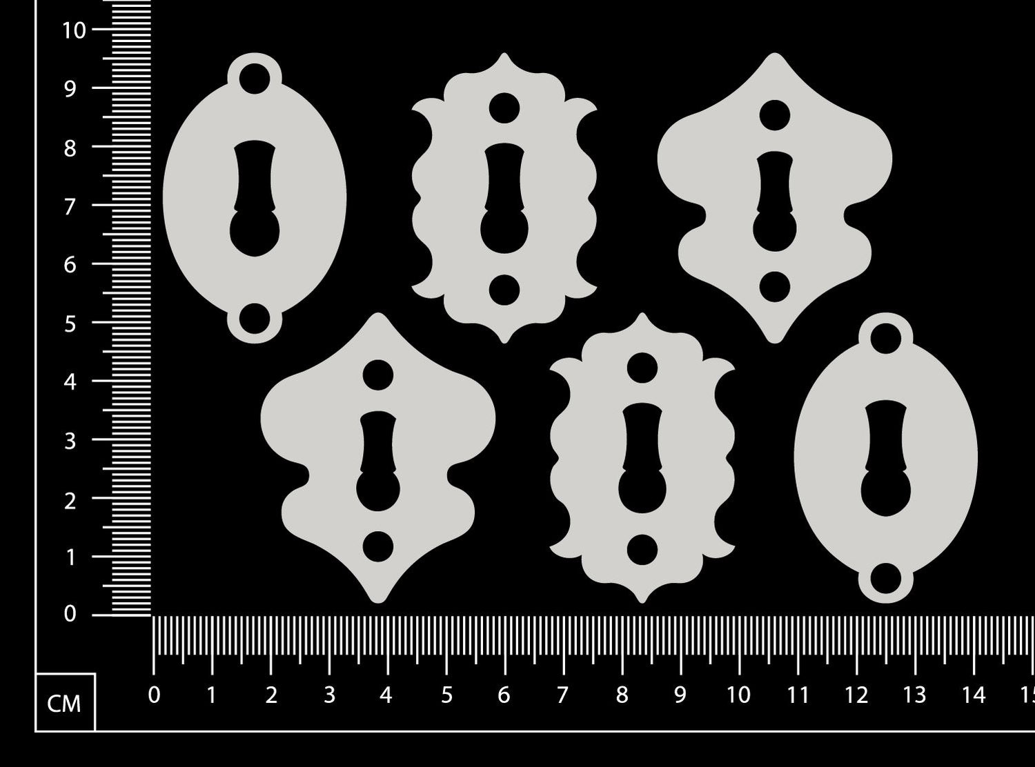 Locks - White Chipboard