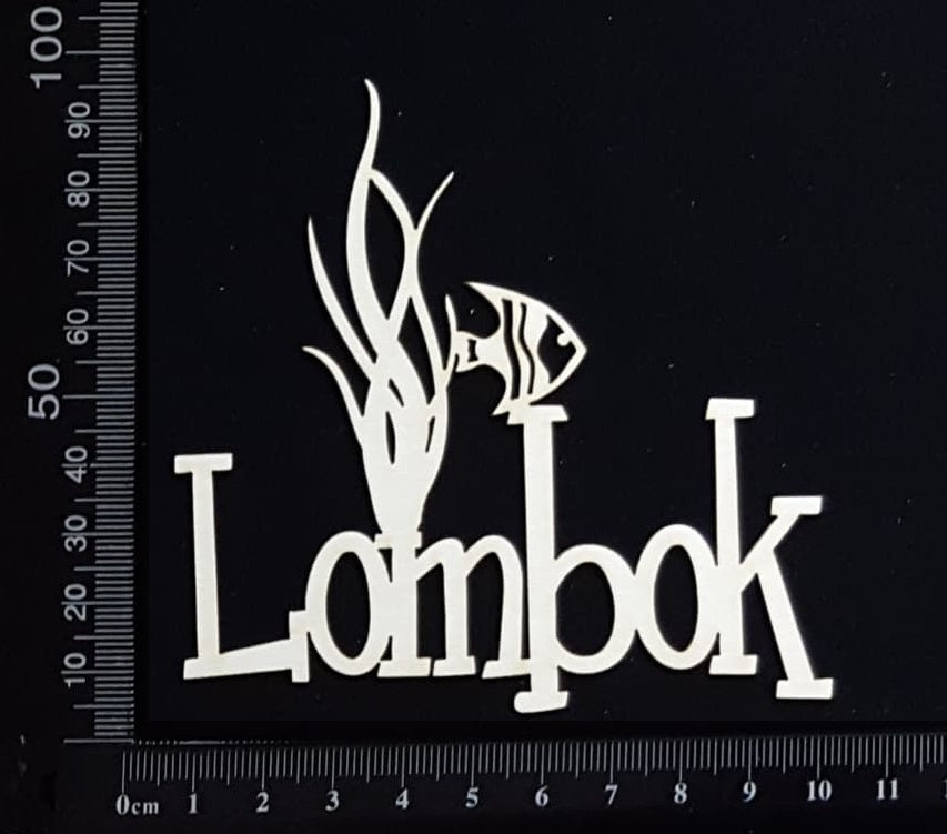 Lombok - White Chipboard