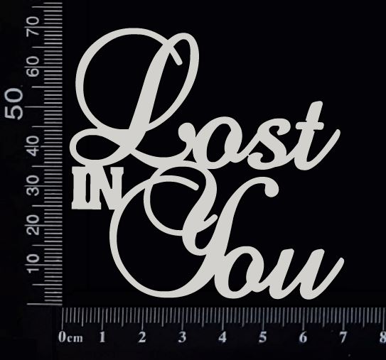 Lost in You - Small - White Chipboard