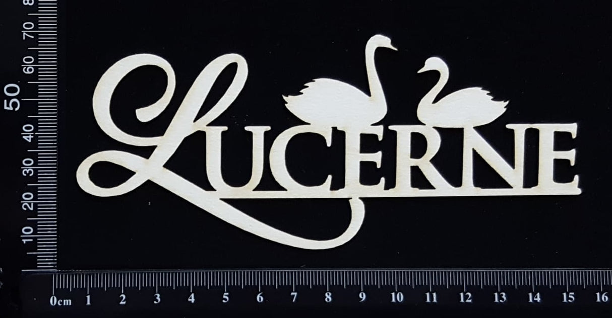 Lucerne - B - White Chipboard