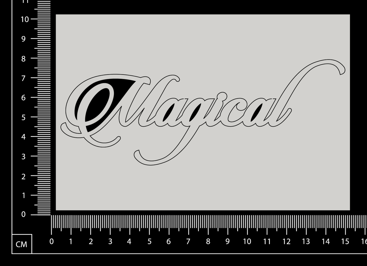 Magical - White Chipboard