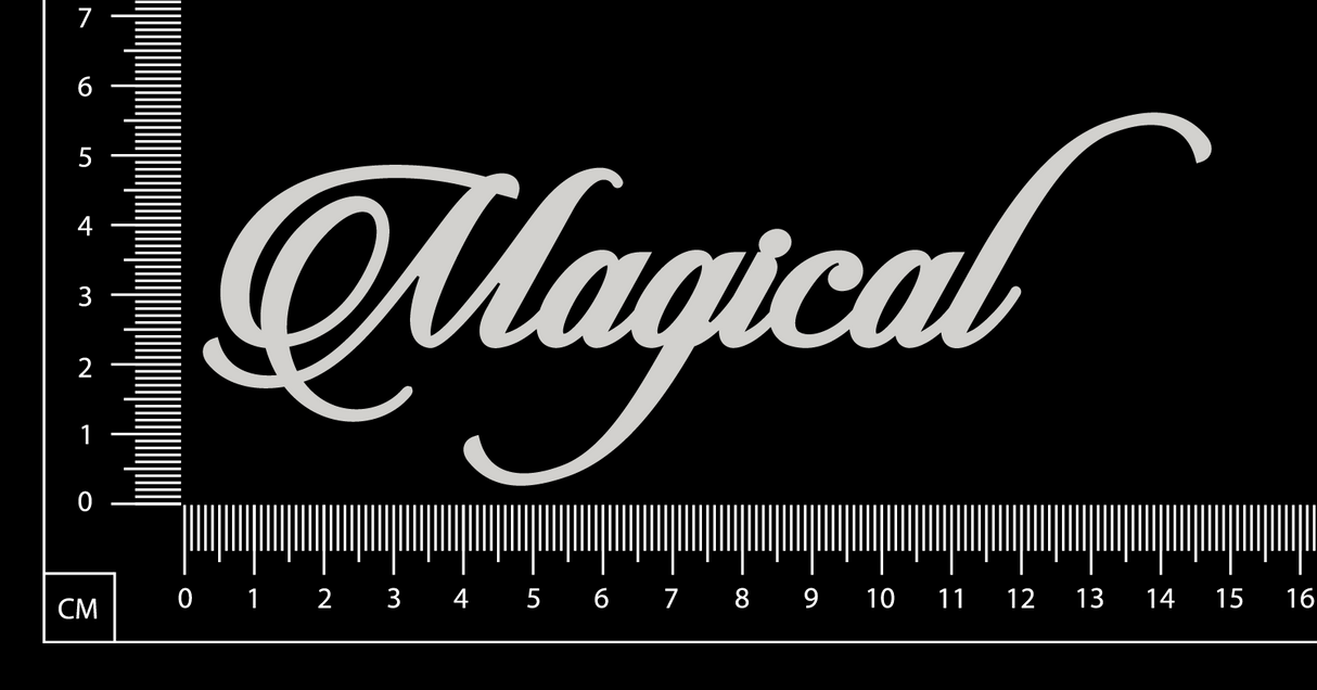 Magical - White Chipboard