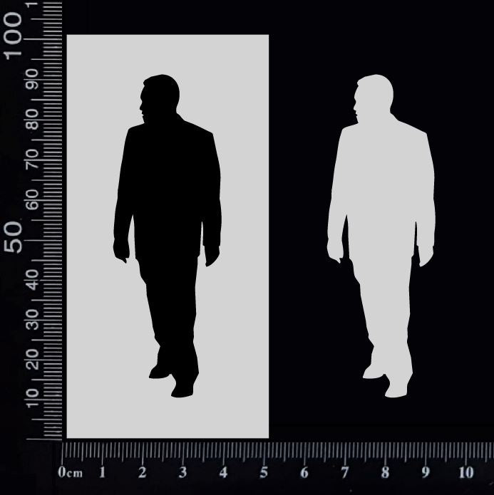 Man - G - Stencil - 50mm x 100mm