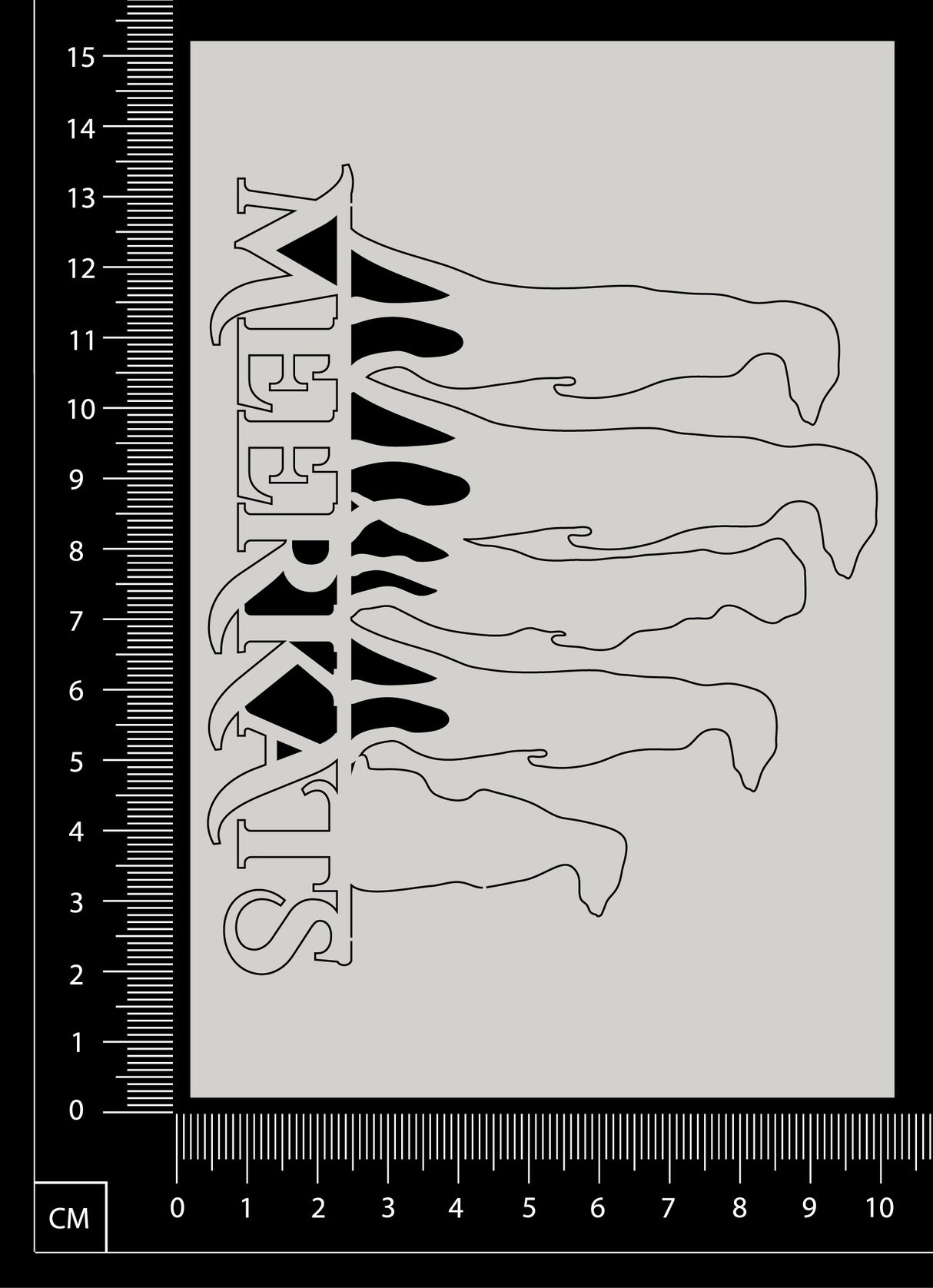 Meerkats - A - White Chipboard