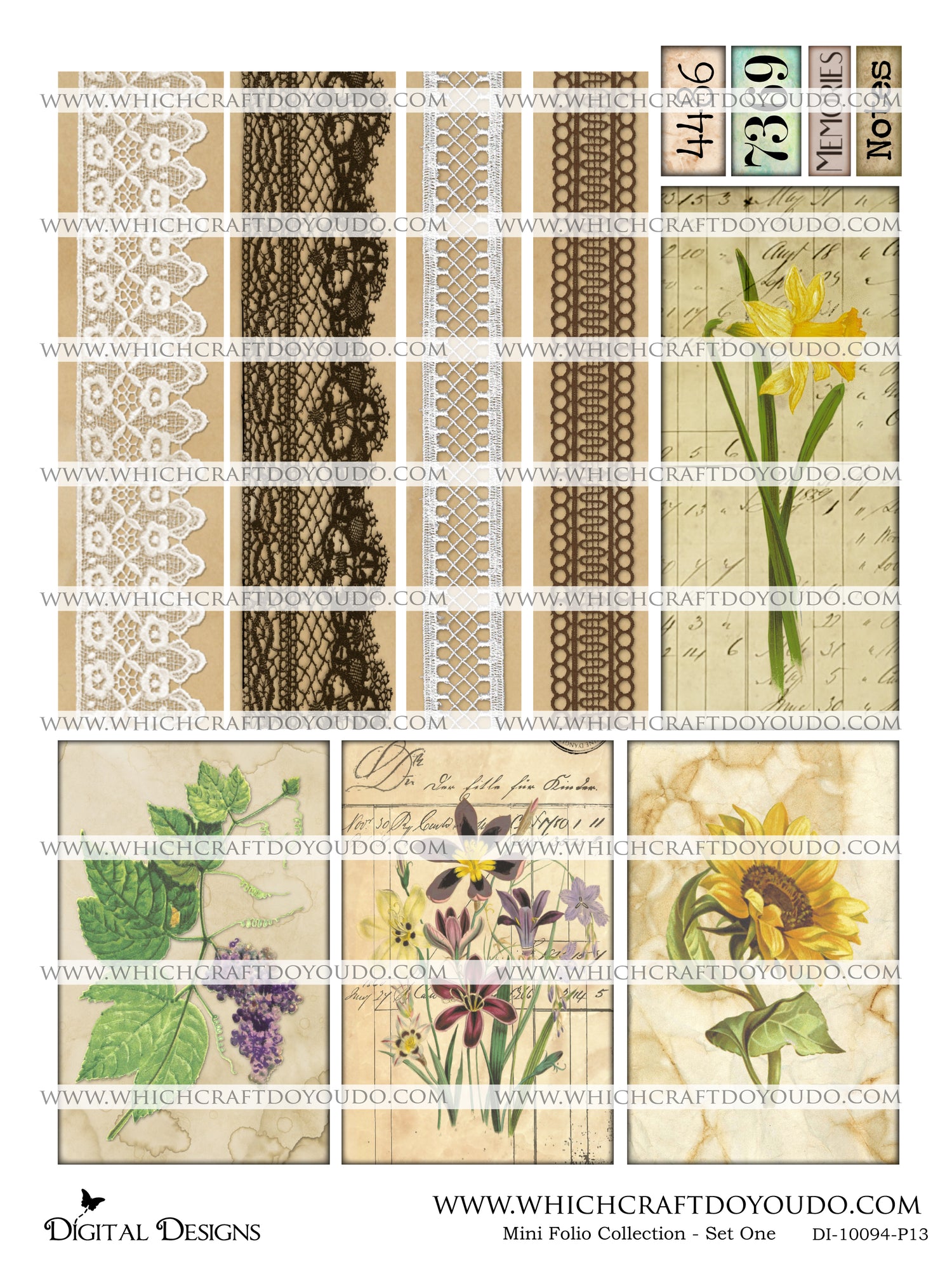 Mini Folio Collection - Set One - DI-10094 - Digital Download