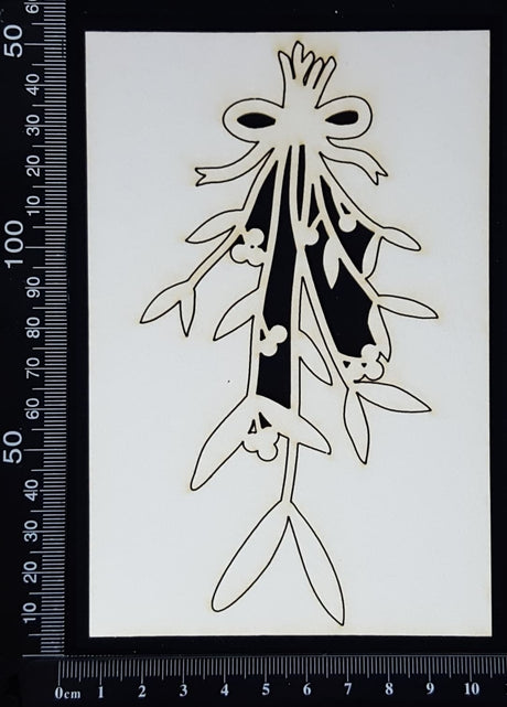 Mistletoe - B - Large - White Chipboard
