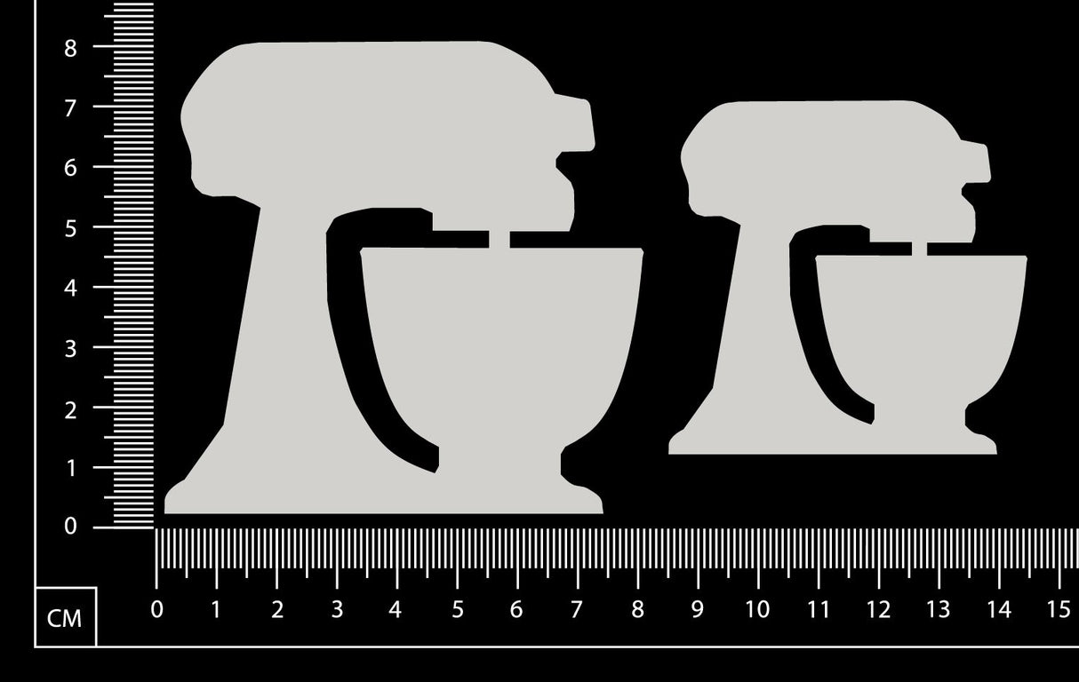 Mixers - White Chipboard