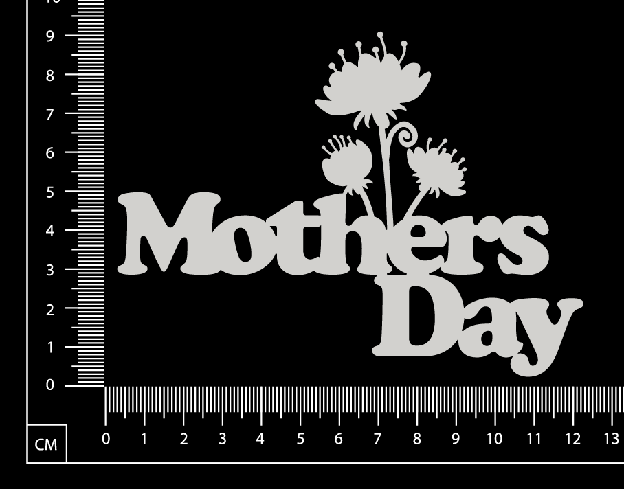 Mothers Day C - White Chipboard