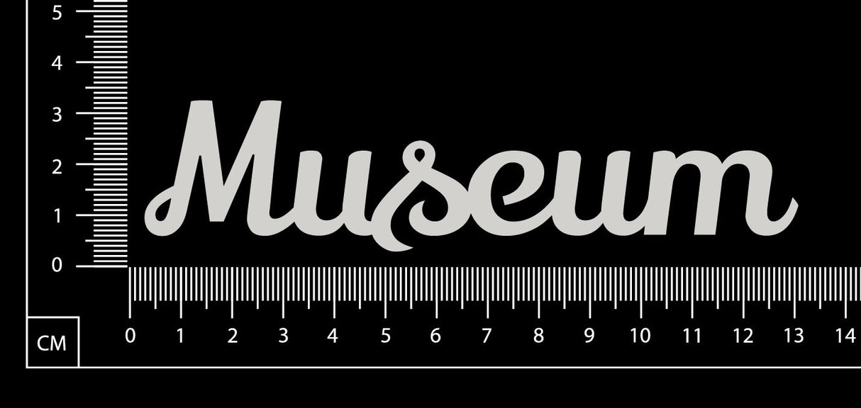 Museum - White Chipboard