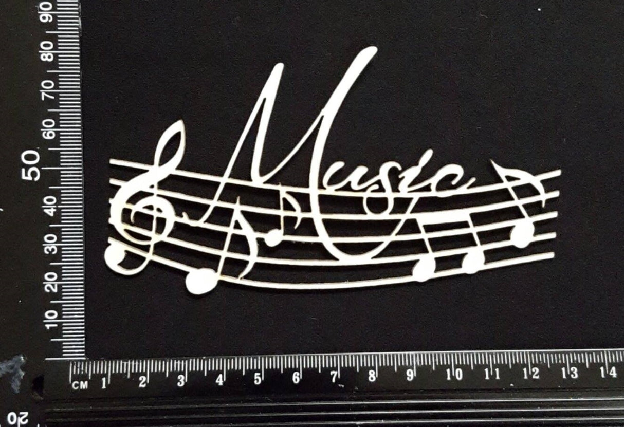 Music - White Chipboard