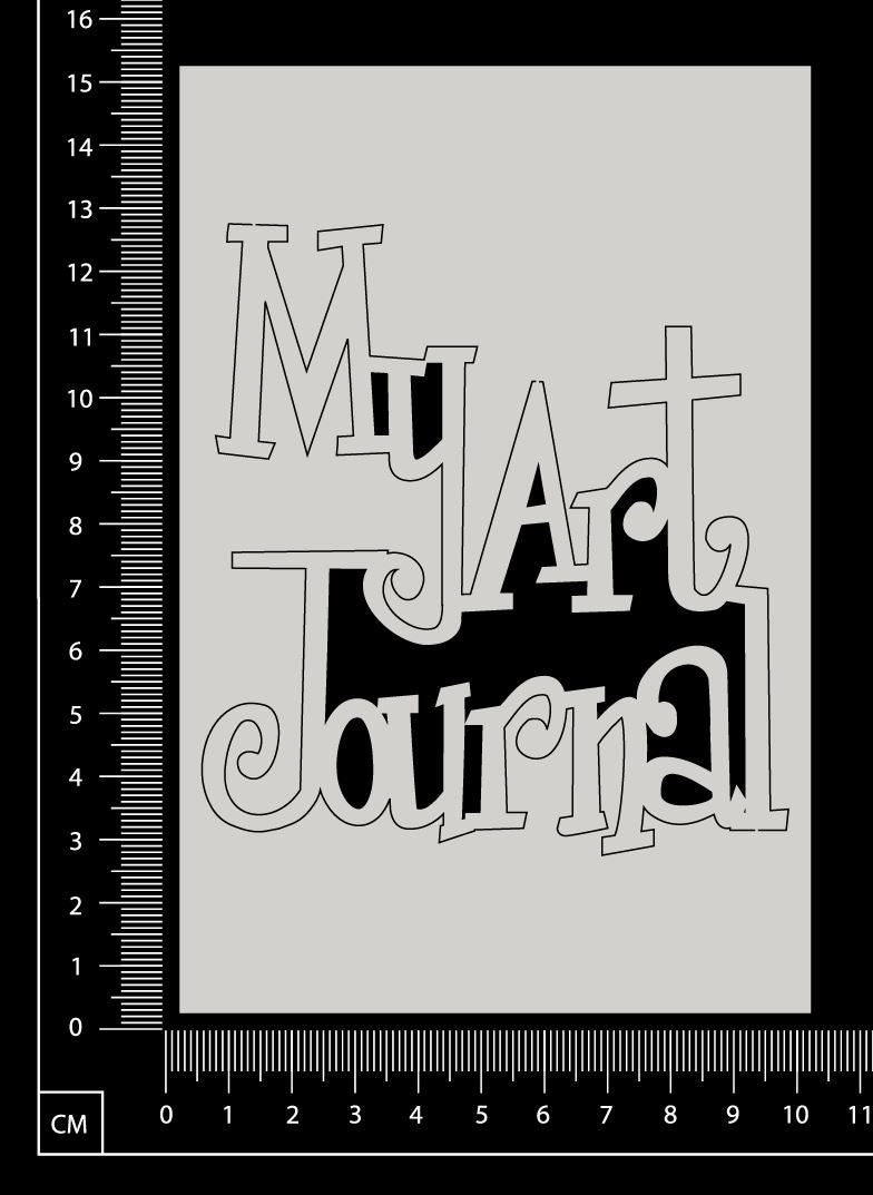 My Art Journal - White Chipboard