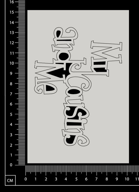 My Cousins and Me - White Chipboard