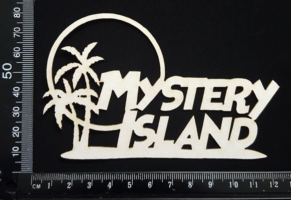 Mystery Island - White Chipboard