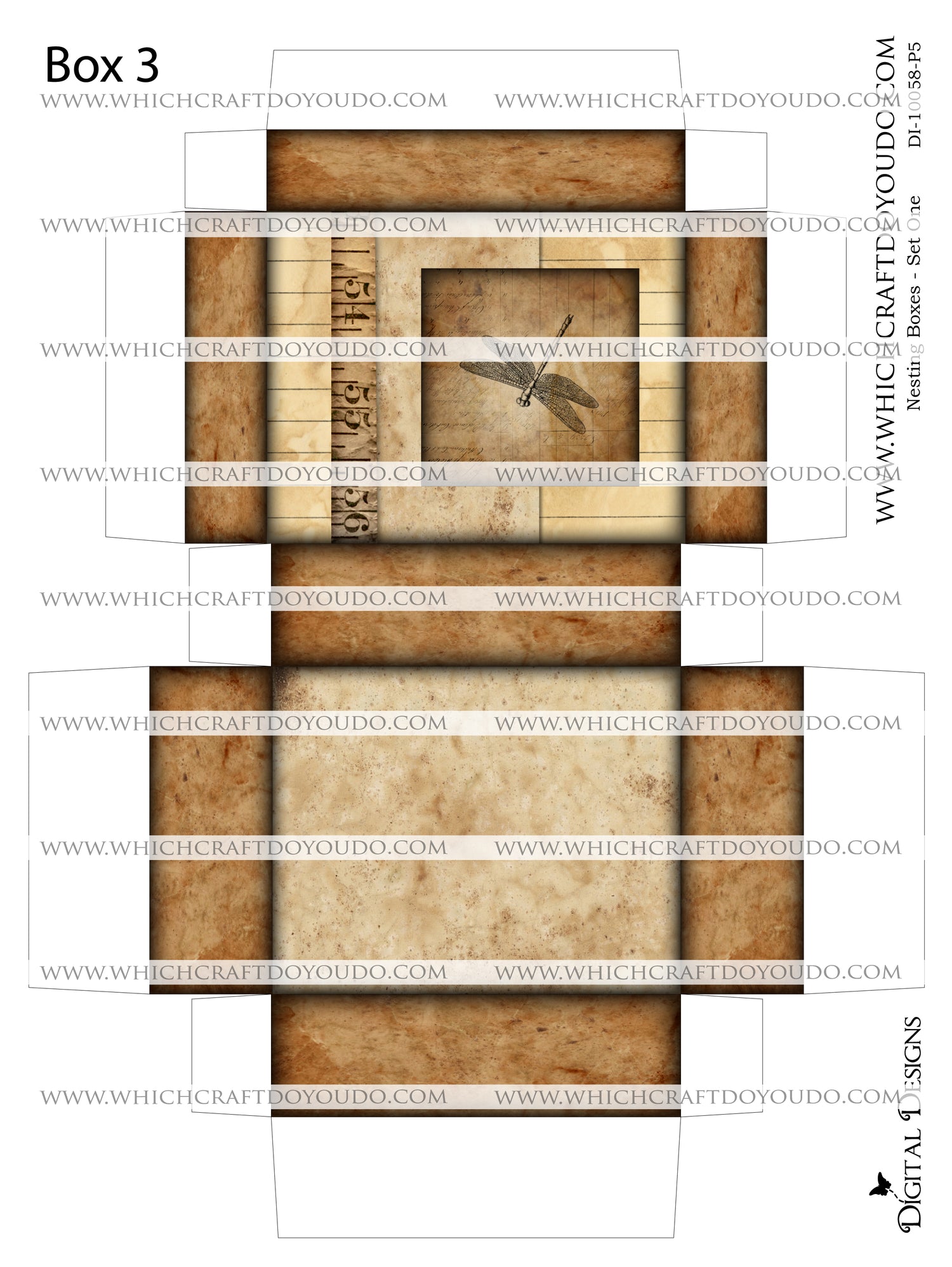 Nesting Boxes - Set One - DI-10058 - Digital Download