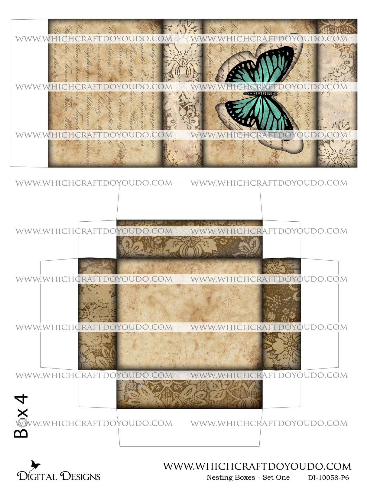 Nesting Boxes - Set One - DI-10058 - Digital Download