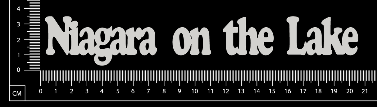 Niagara on the Lake - White Chipboard