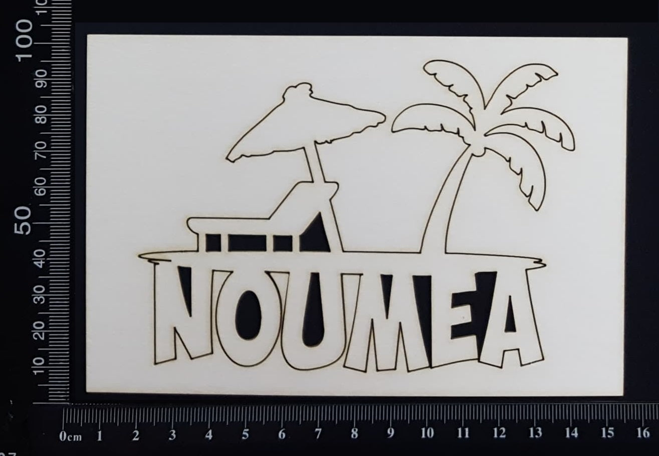 Noumea - White Chipboard