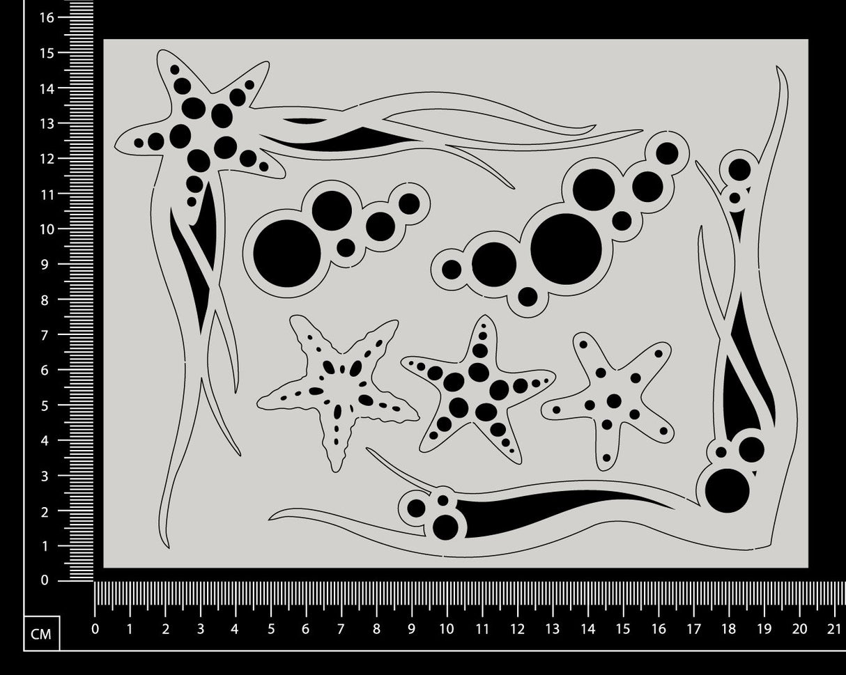 Ocean Corners Set - White Chipboard