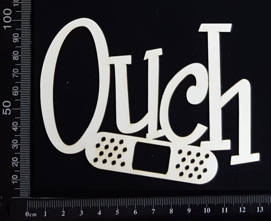Ouch - White Chipboard