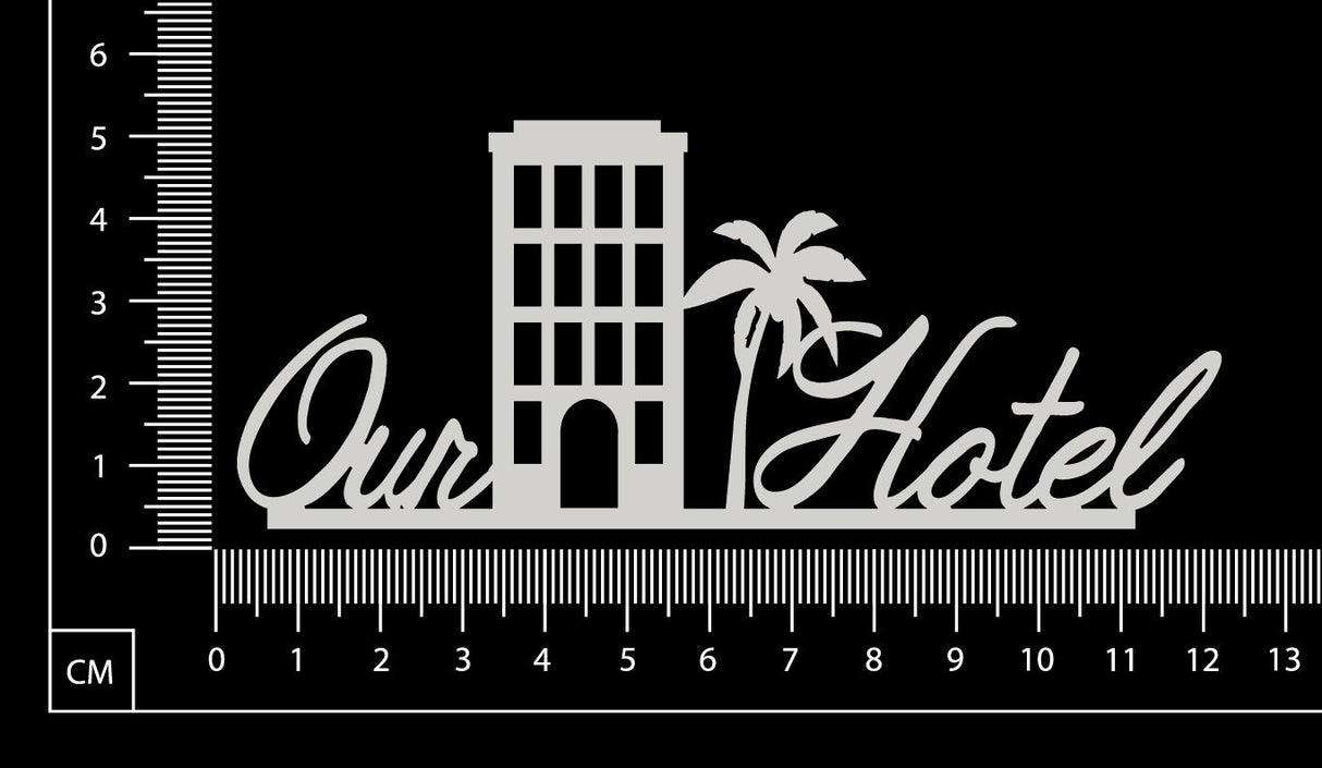 Our Hotel - White Chipboard