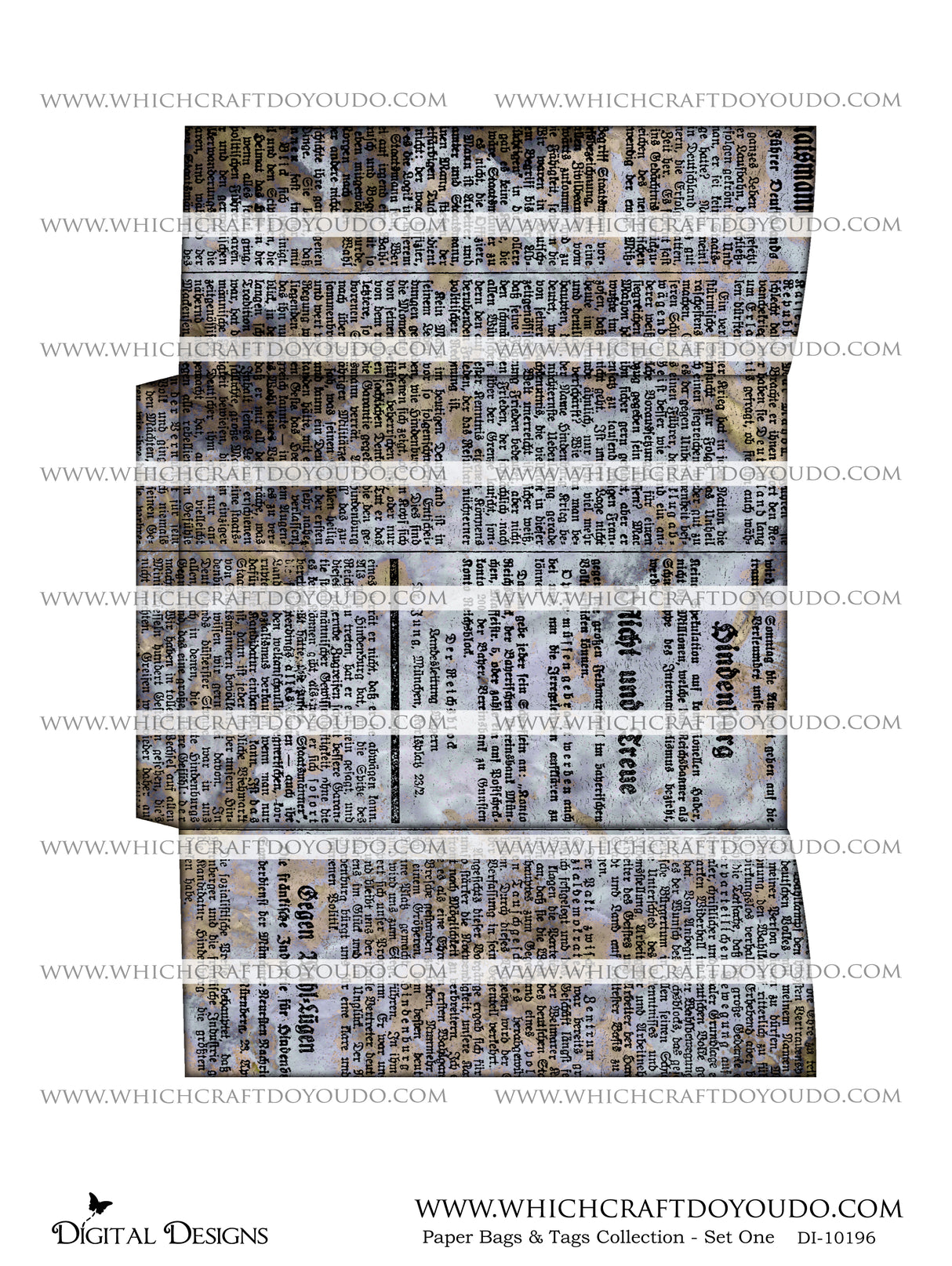 Paper Bags & Tags Collection - Set One - DI-10196 - Digital Download