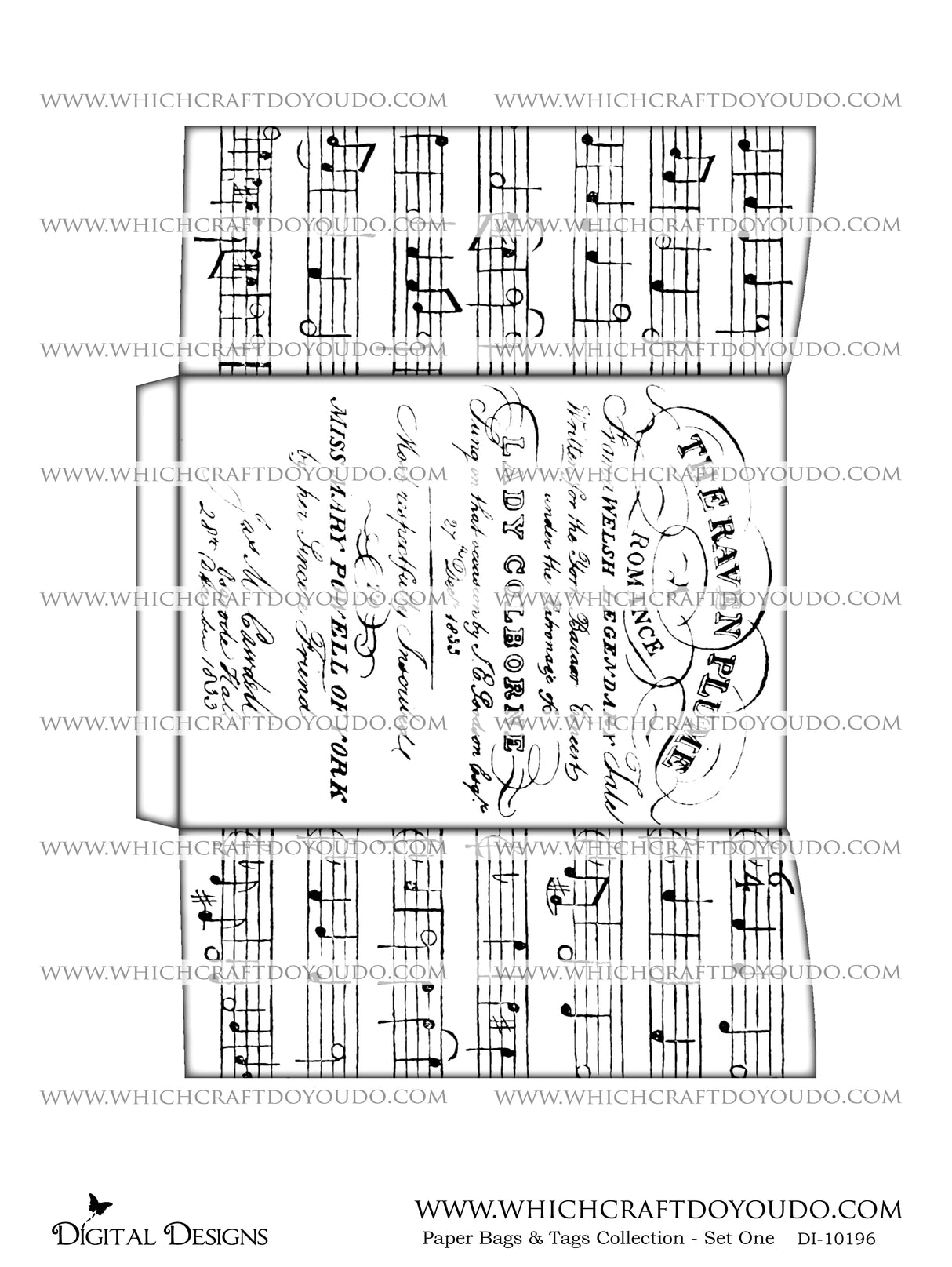 Paper Bags & Tags Collection - Set One - DI-10196 - Digital Download