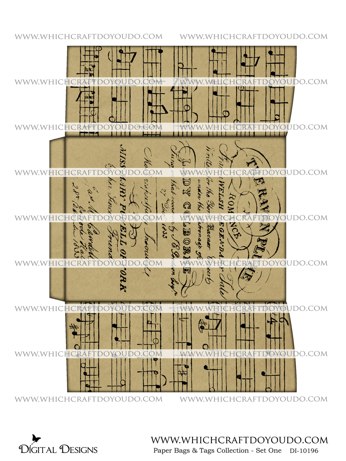 Paper Bags & Tags Collection - Set One - DI-10196 - Digital Download