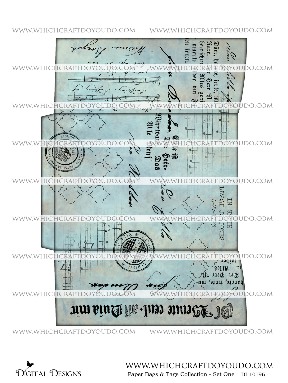 Paper Bags & Tags Collection - Set One - DI-10196 - Digital Download