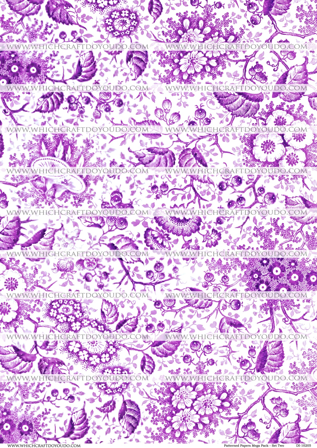 Patterned Papers Mega Pack - Set Two - DI-10205 - Digital Download