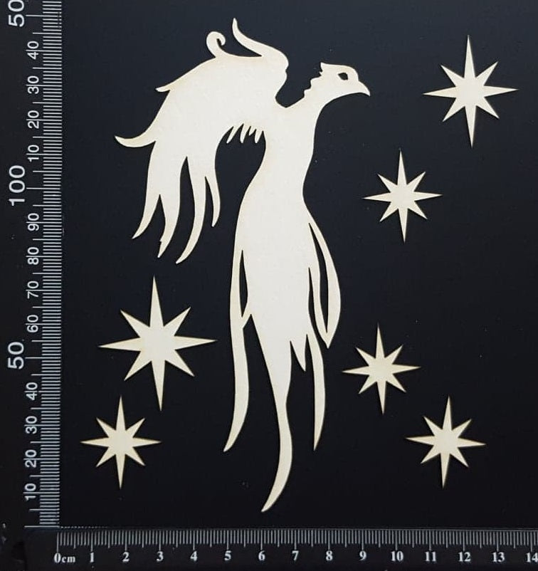 Phoenix Set - A - White Chipboard