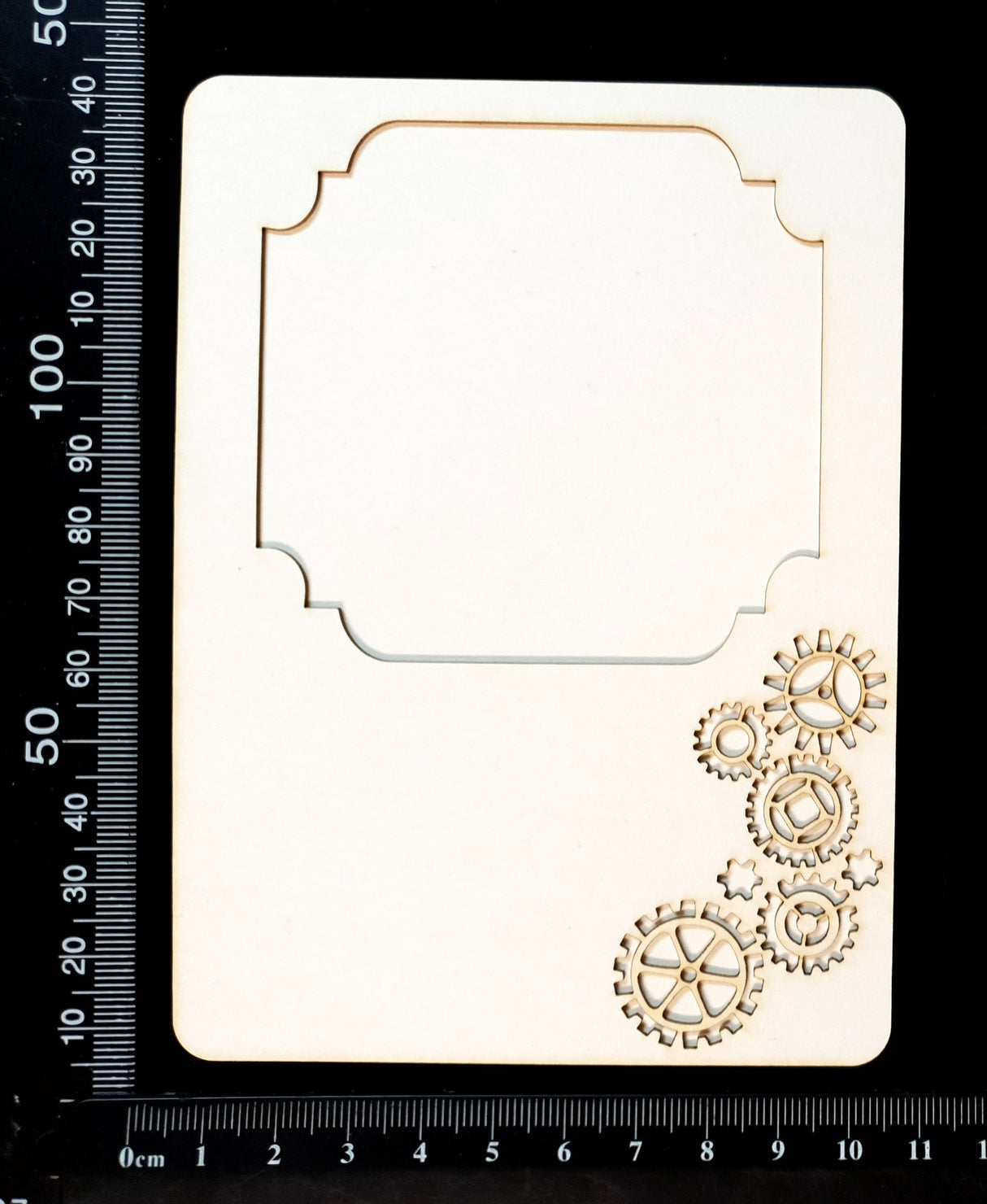 Photo Frame - C - White Chipboard