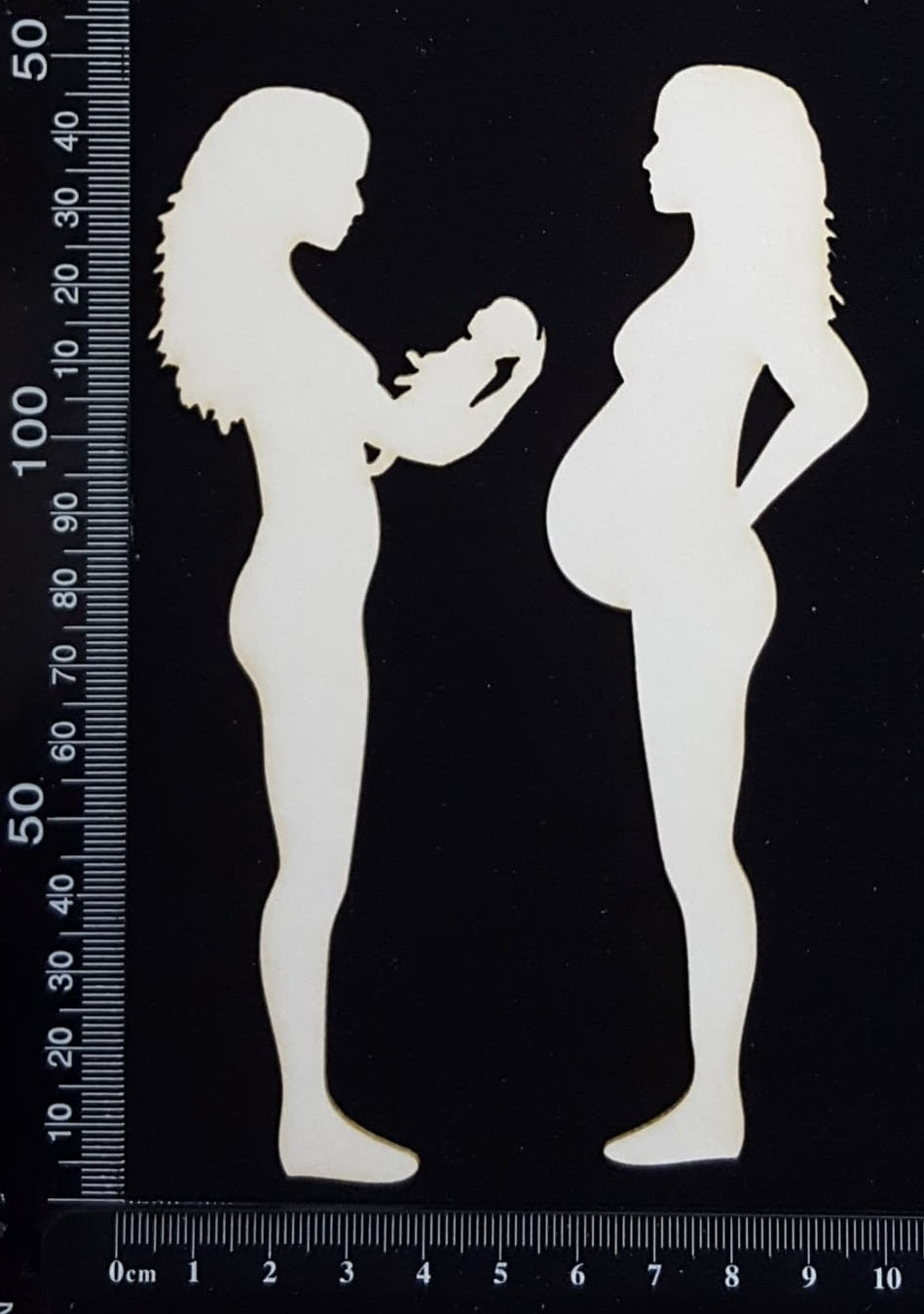 Pregnancy Set - B - White Chipboard