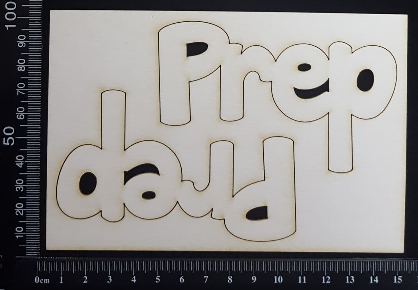 Prep - Set of 2 - Large - White Chipboard