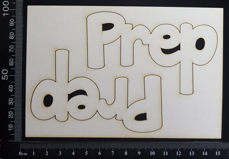 Prep - Set of 2 - Large - White Chipboard