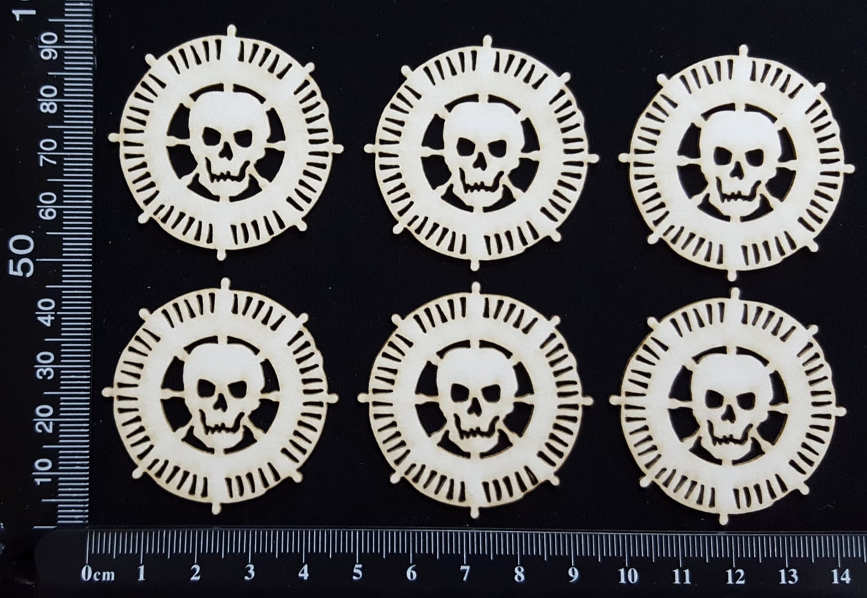 Pirate Gold - C - White Chipboard
