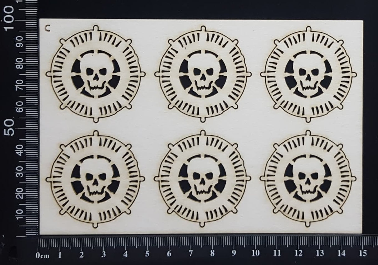 Pirate Gold - C - White Chipboard