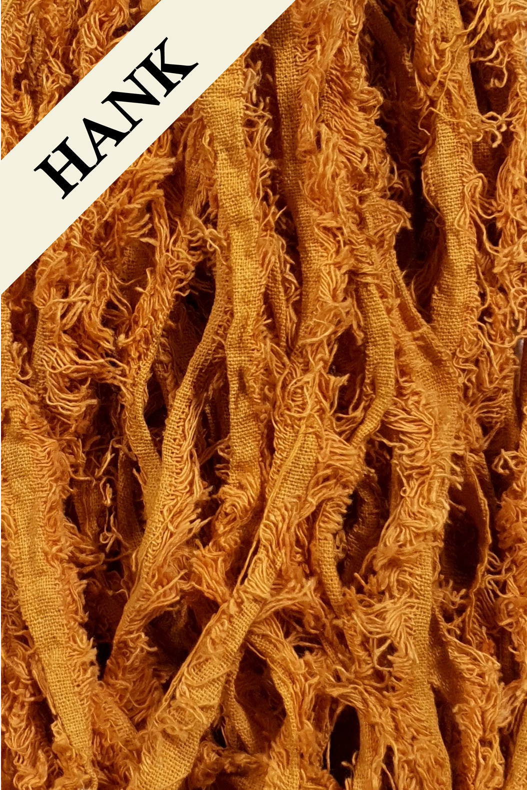 Cotton Frizz Ribbon - Pumpkin Spice - Hank
