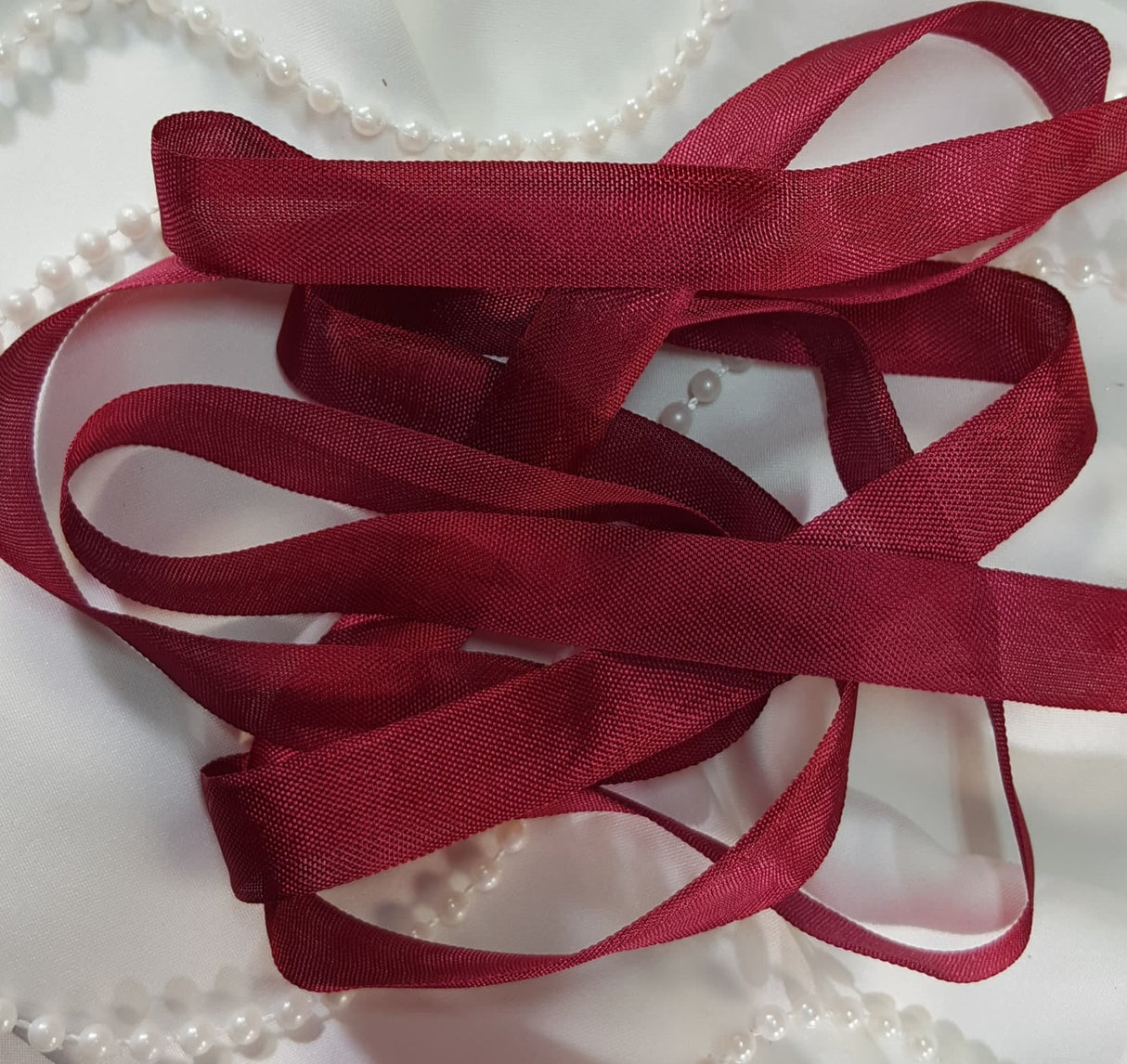 Seam Binding - RK - M Rose - 5 meters