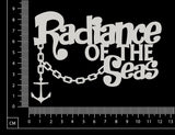 Radiance of the Seas - A - White Chipboard