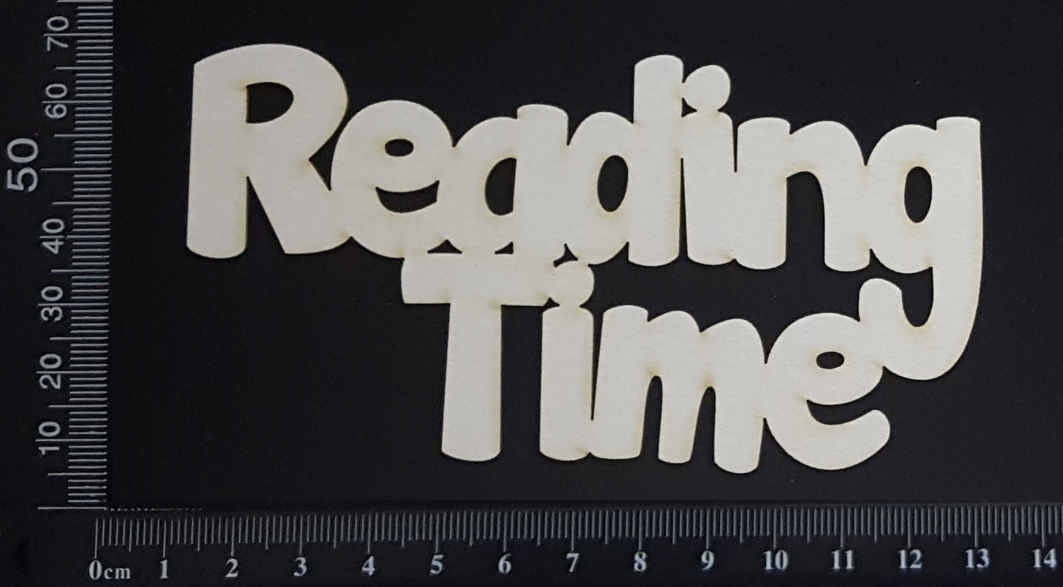 Reading Time - White Chipboard