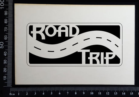 Road Trip - White Chipboard