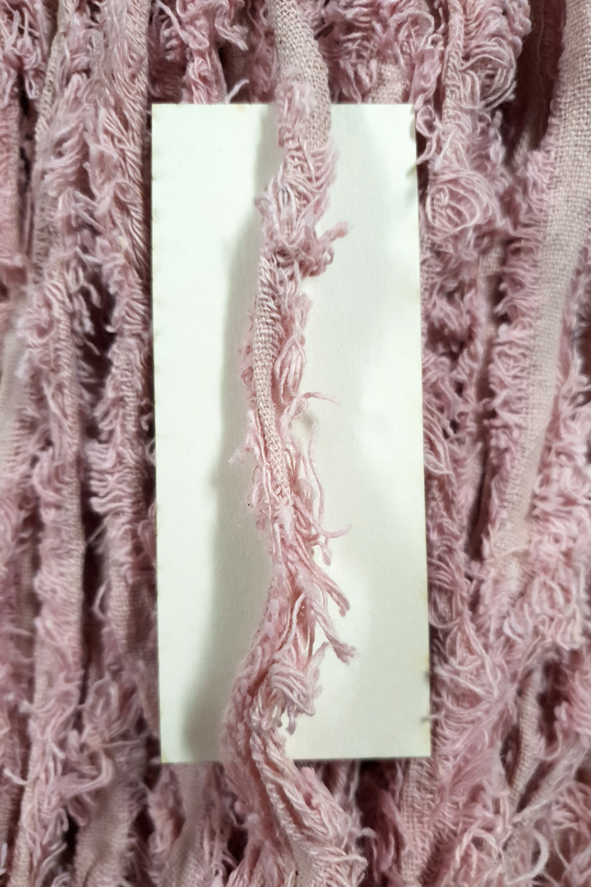 Cotton Frizz Ribbon - Rose Quartz - Hank