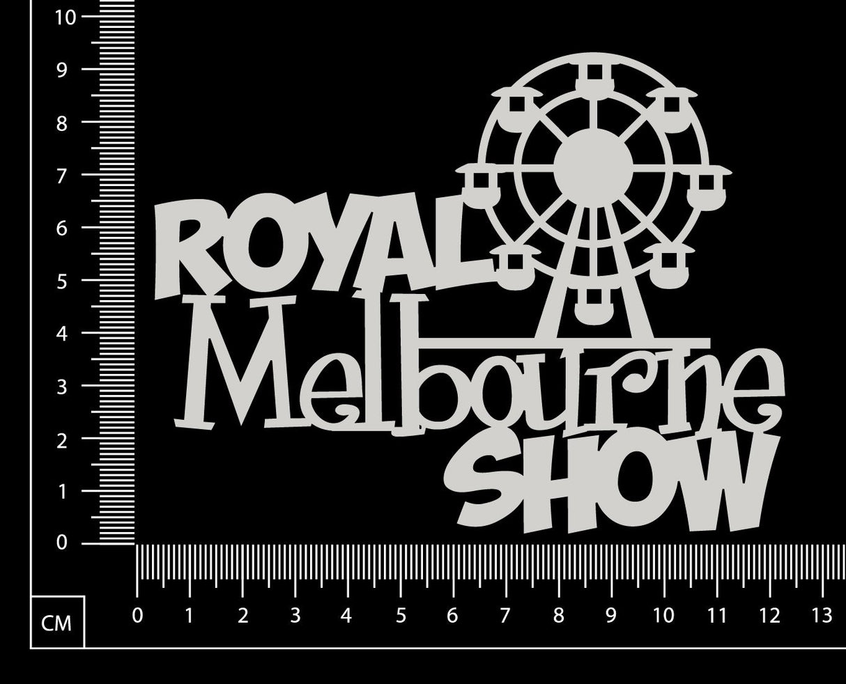 Royal Melbourne Show - White Chipboard