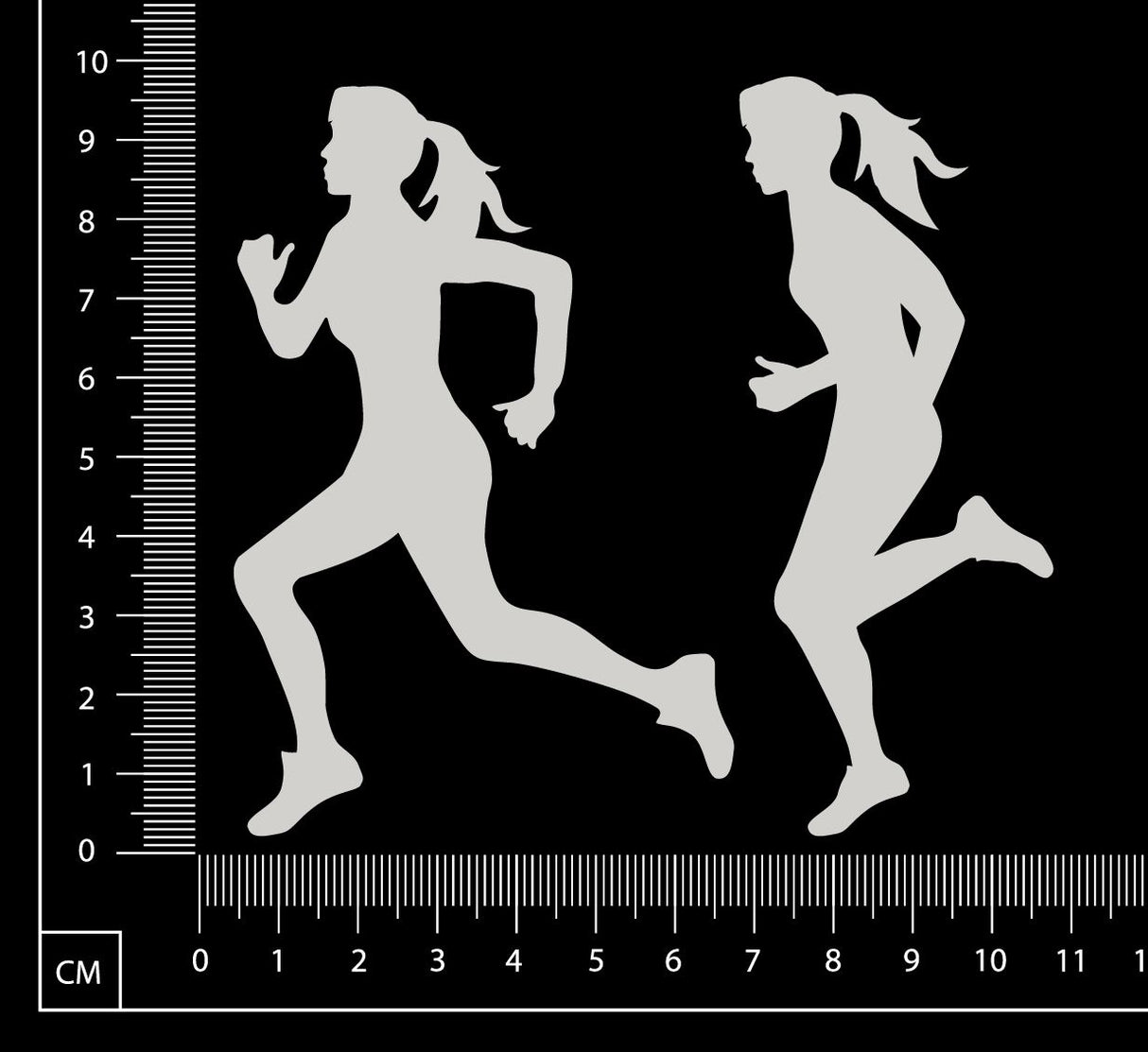 Runner Set - White Chipboard