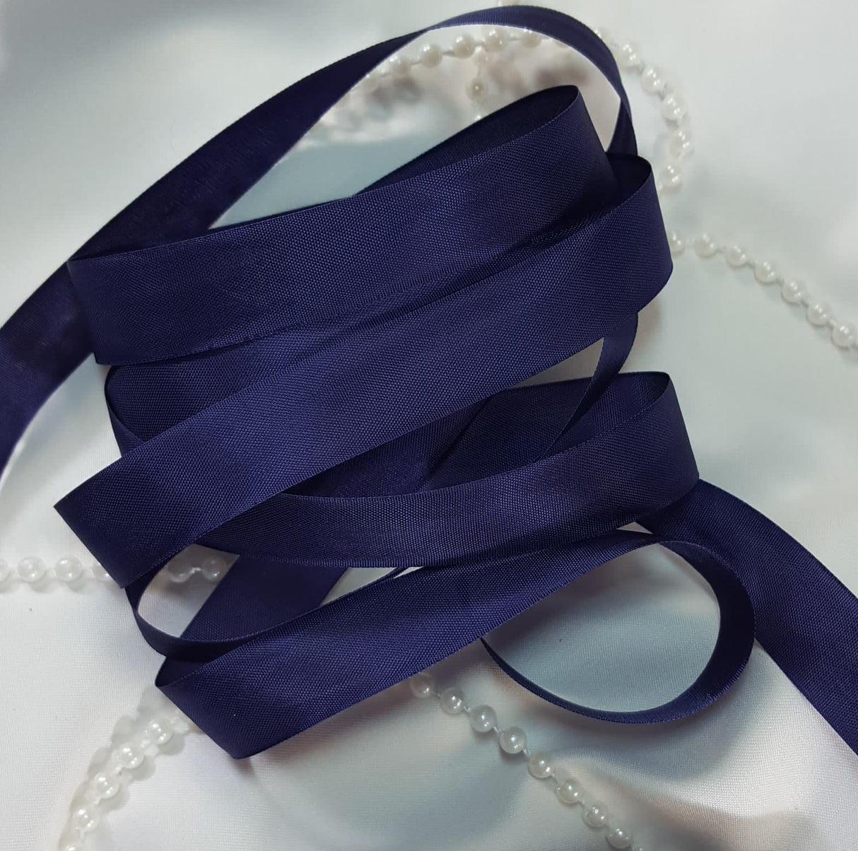 Seam Binding - SG - Navy Purple - 5 meters