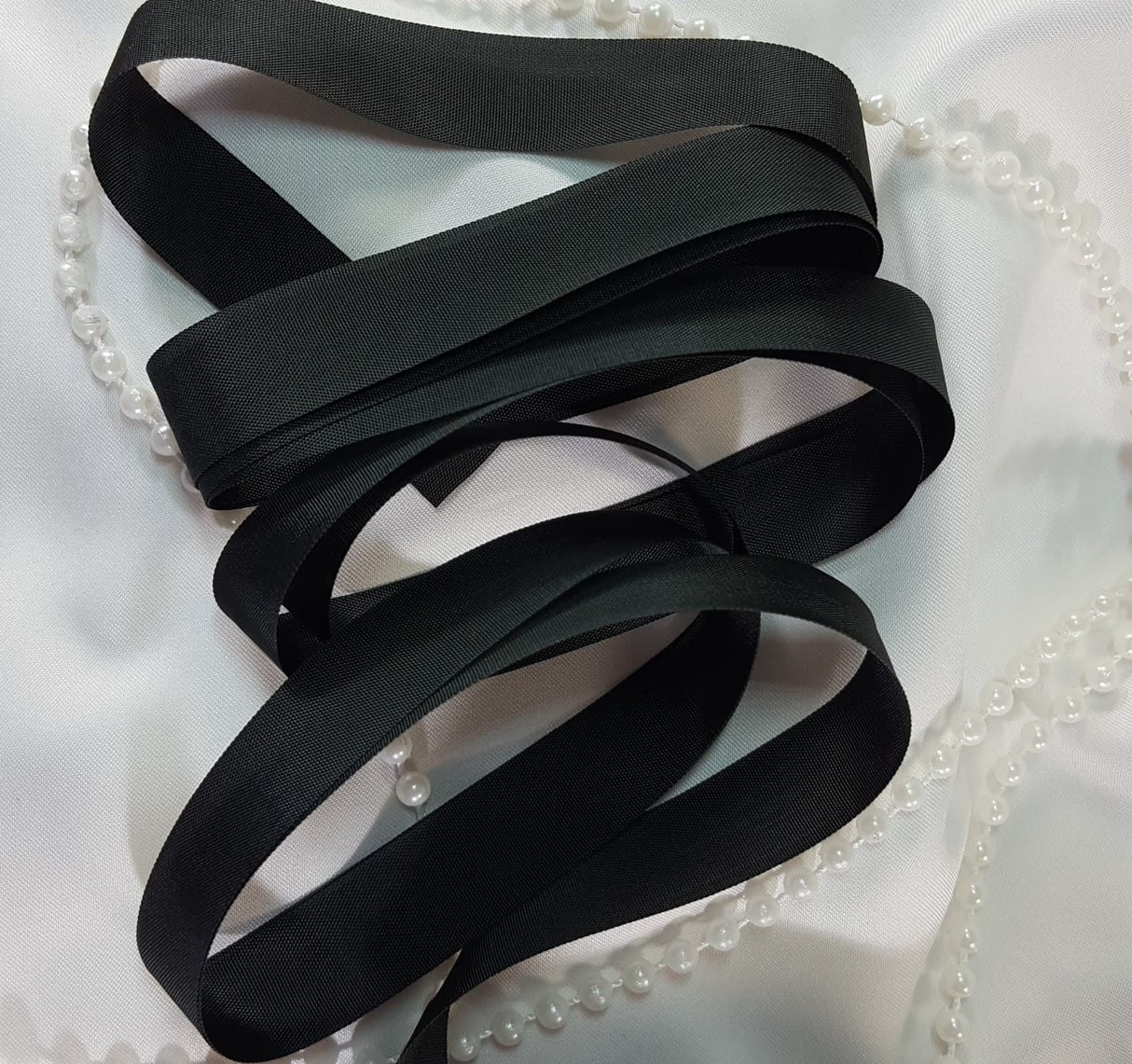 Seam Binding - SQ - Dark Green - 5 meters