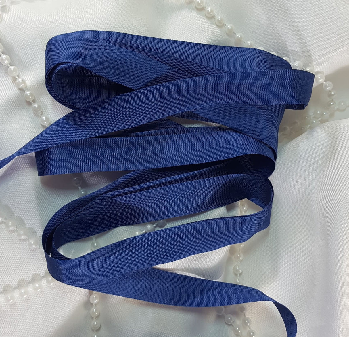 Seam Binding - ST - Light Navy - 5 meters