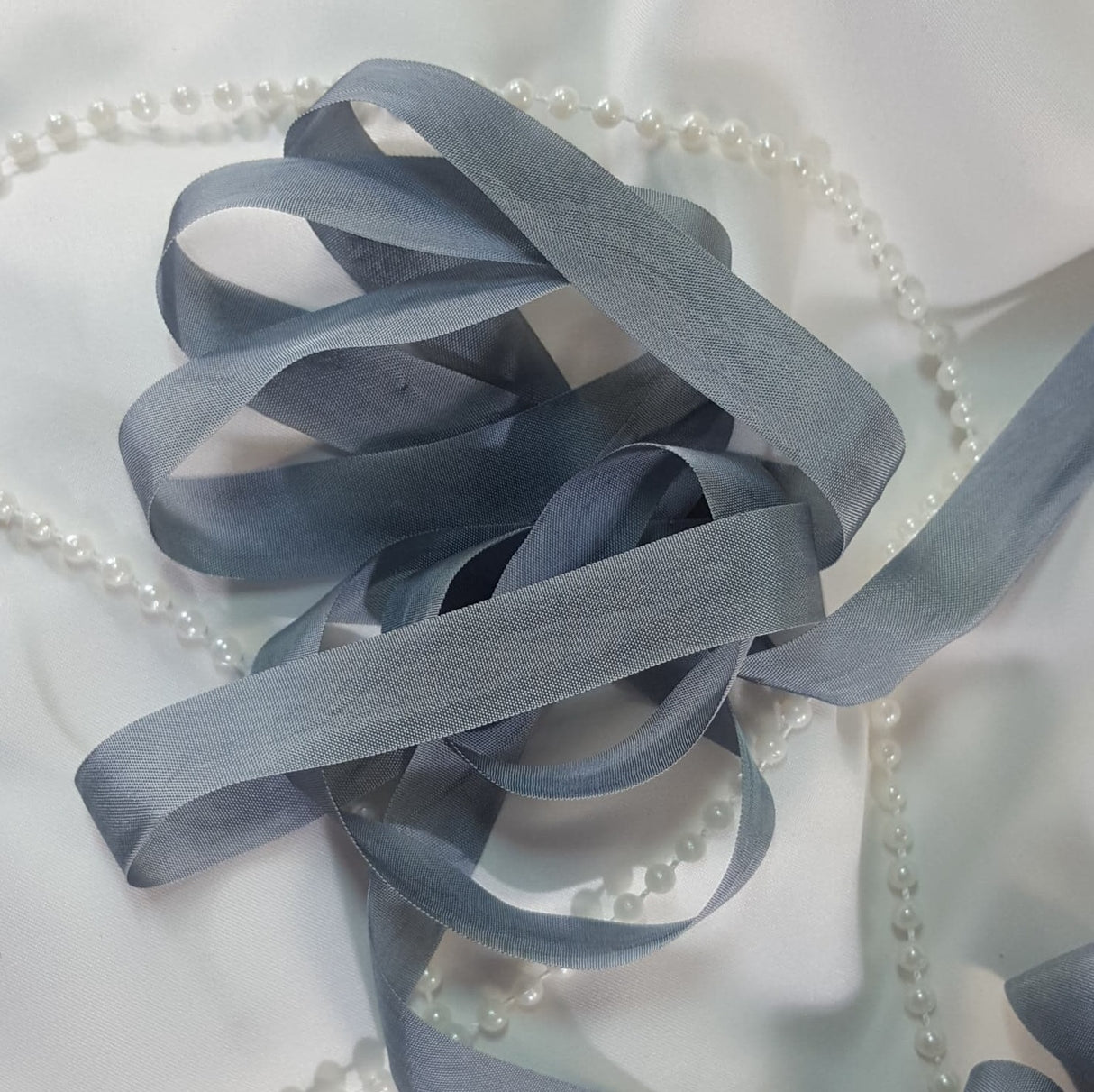 Seam Binding - SW - Medium Grey - 5 meters