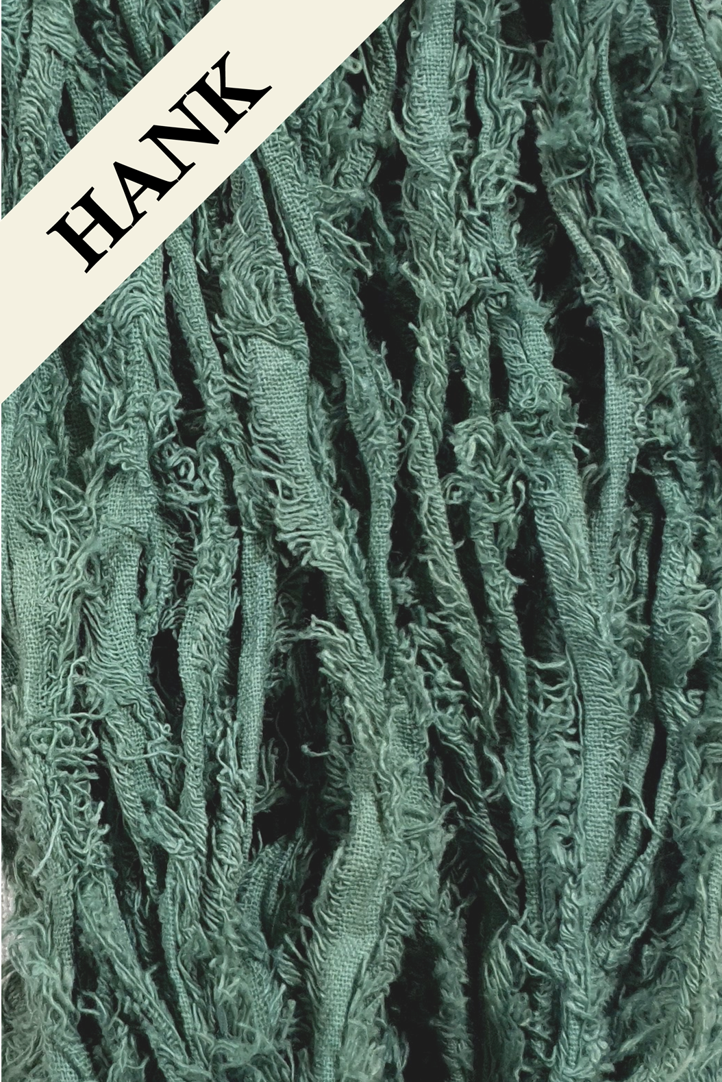 Cotton Frizz Ribbon - Sage - Hank